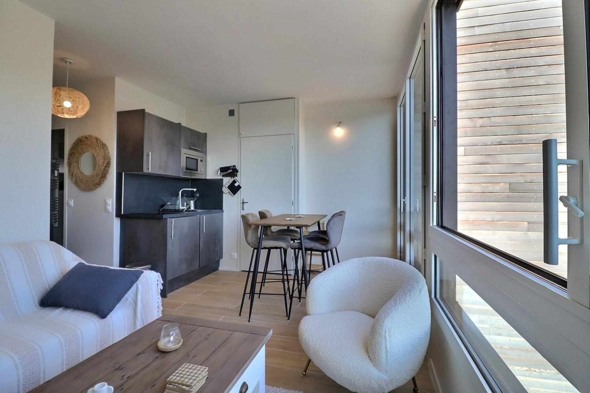 Sublime Apartment Facing The Port & Planches Deauville Eksteriør billede
